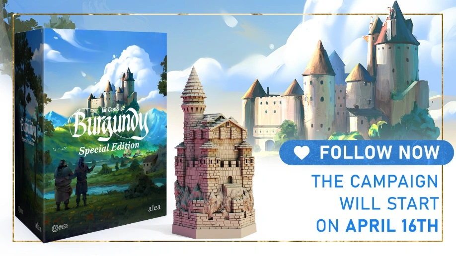 Castles of Burgundy: Special Edition Reprint by Awaken Realms - Gamefound