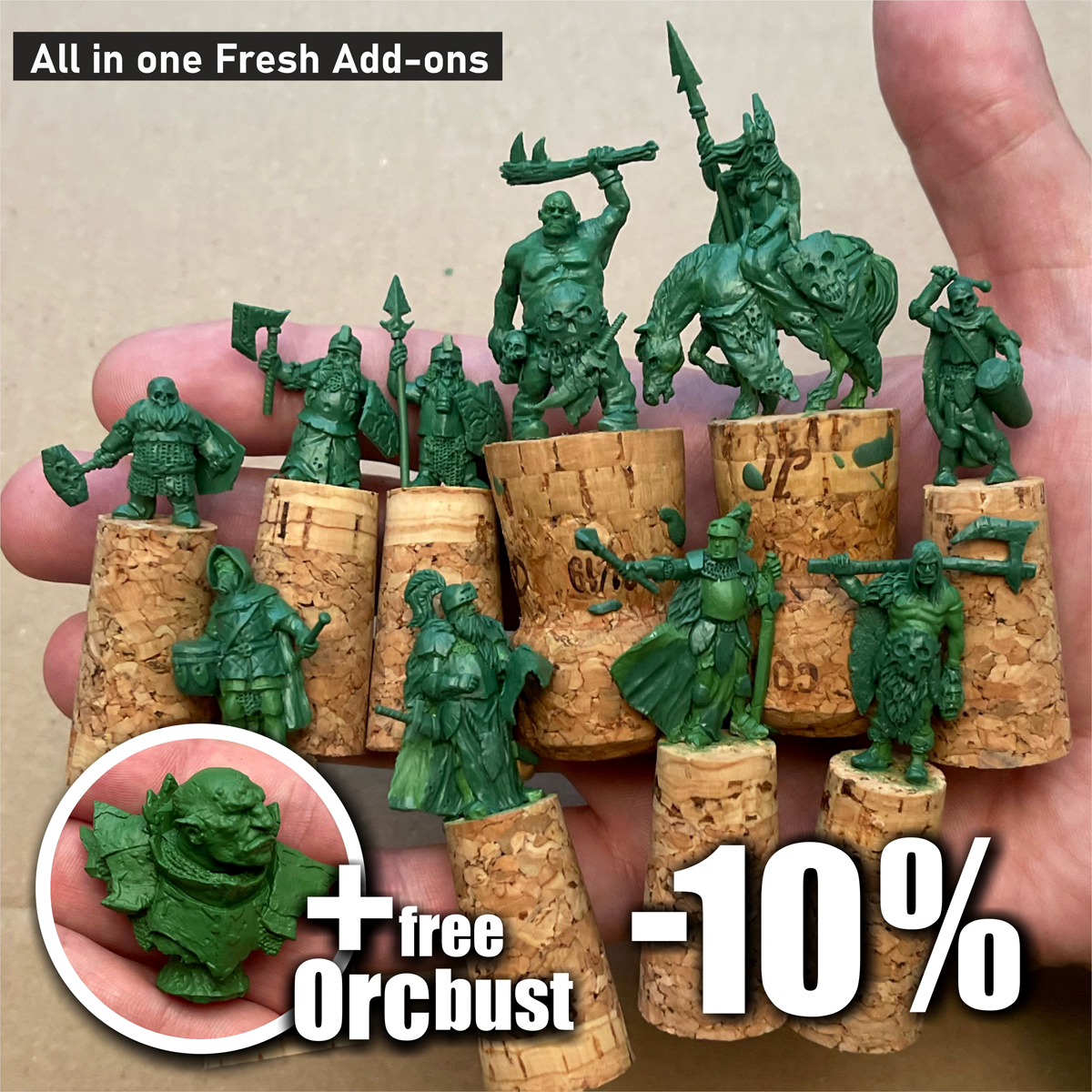 True 28mm Fantasy Miniatures by scibor - Gamefound