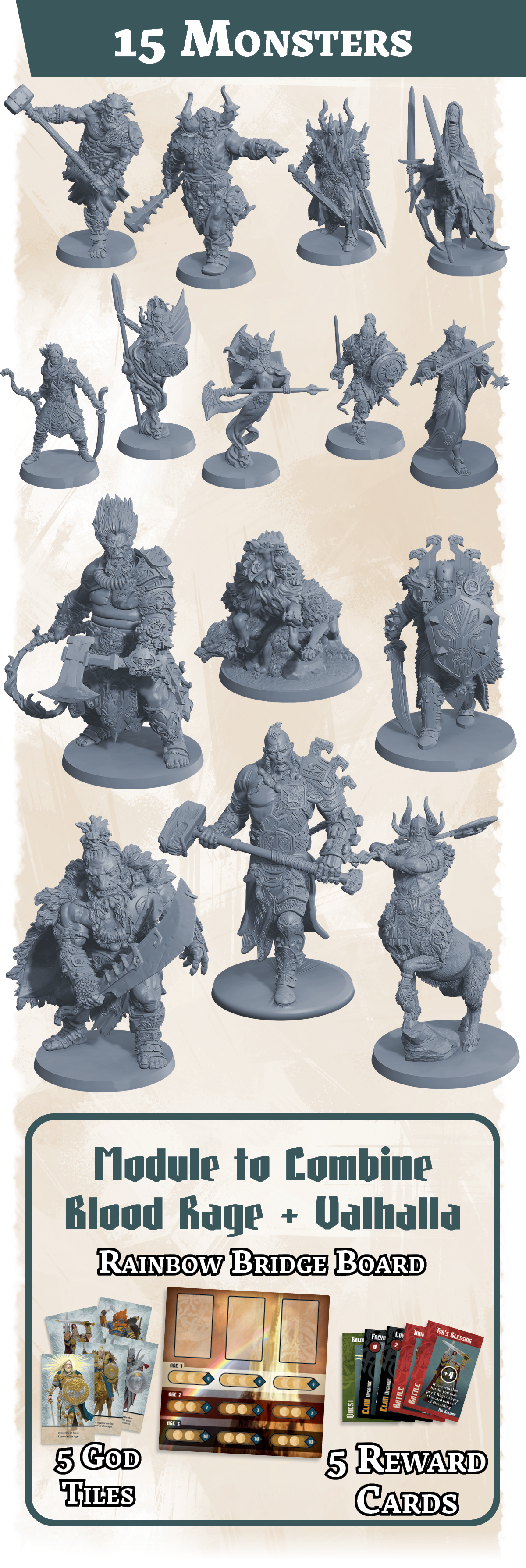 Blood Rage: Valhalla by Tycoon Games - Gamefound