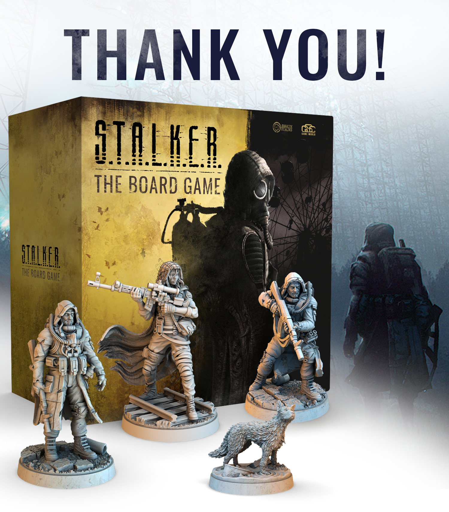 S.T.A.L.K.E.R. The Board Game By Awaken Realms - This Is The Day In The ...