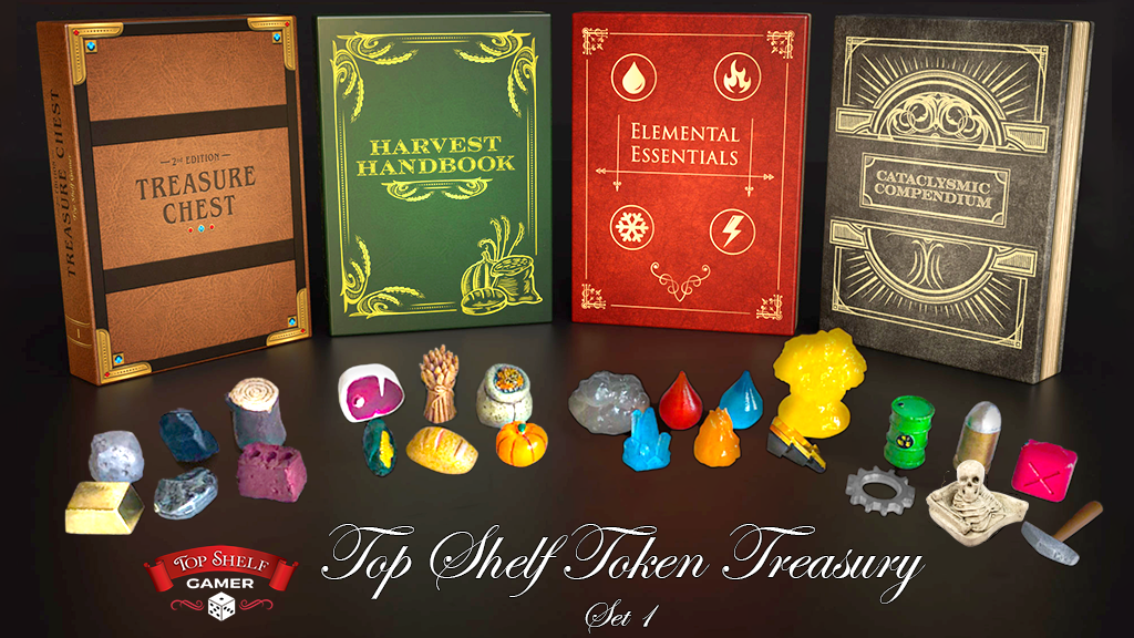 The Top Shelf Token Treasury: Volumes 1 - 4 by Top Shelf Gamer