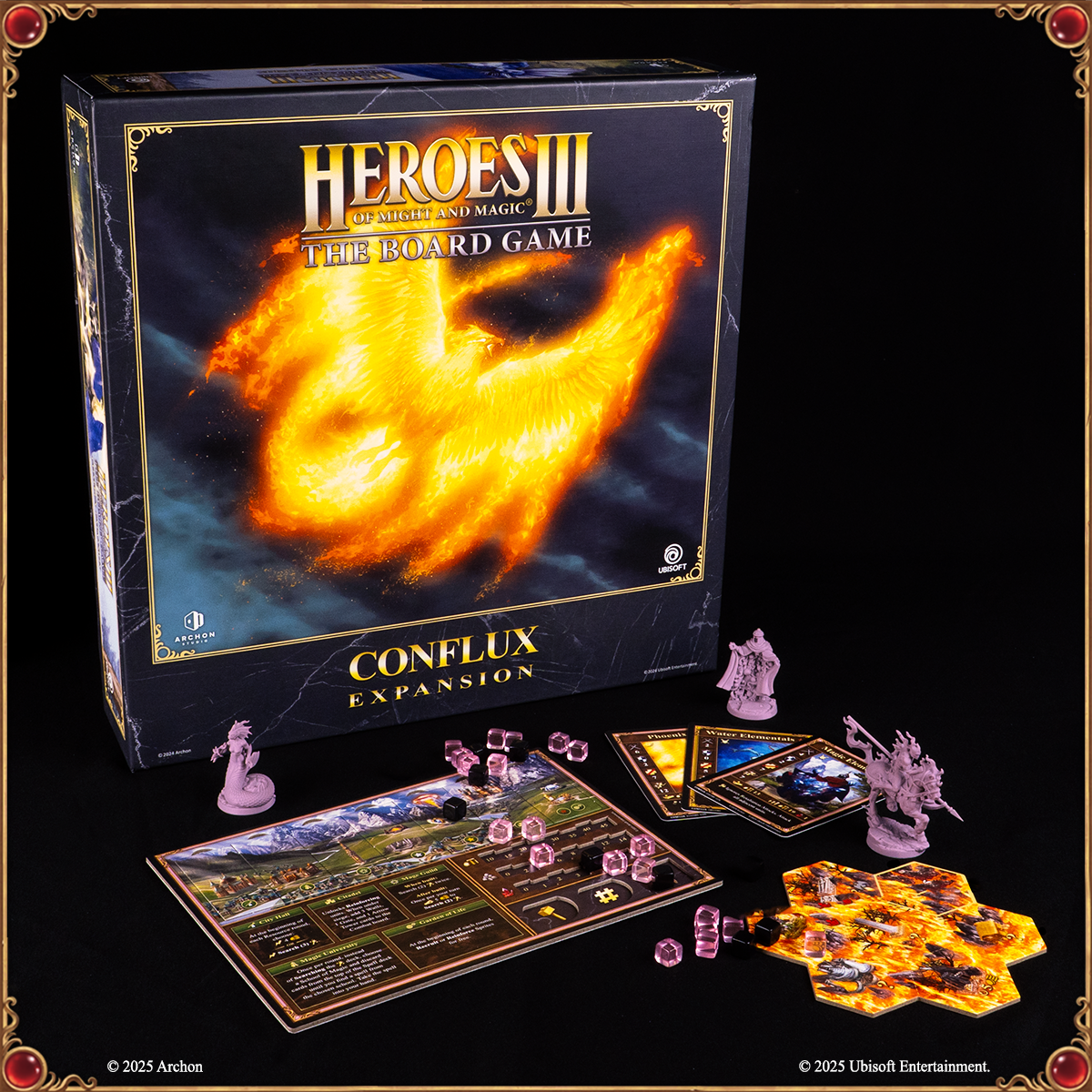 Heroes of Might & Magic III: The Board Game - Stronghold, Conflux & Cove  Expansions by Archon Studio - Production Update - It Begins - Gamefound