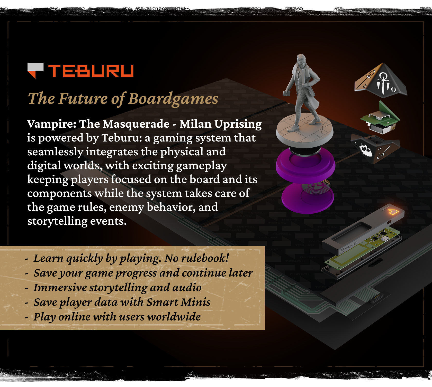 Vampire: The Masquerade Vendetta - Print n Play - Boardgame Stories