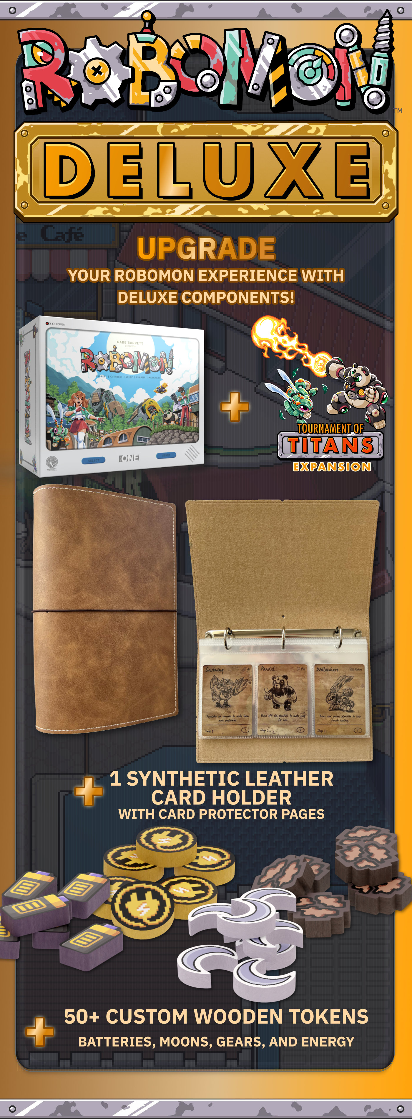 RoboMon The Tabletop Adventure! by Gabe Barrett Gamefound