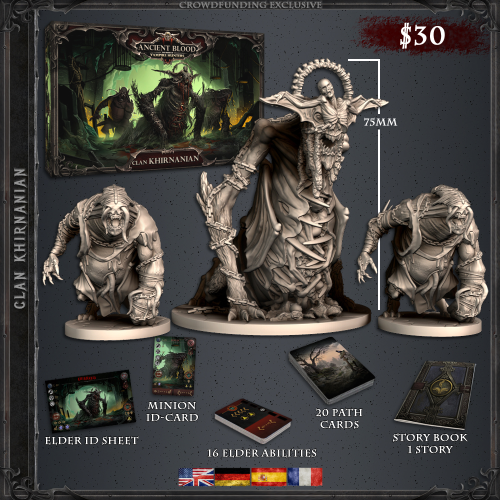 Boîte Miniature Jeu 'Landolfo Box' - Extension Ancient Blood Vampire Hunters - Occasion