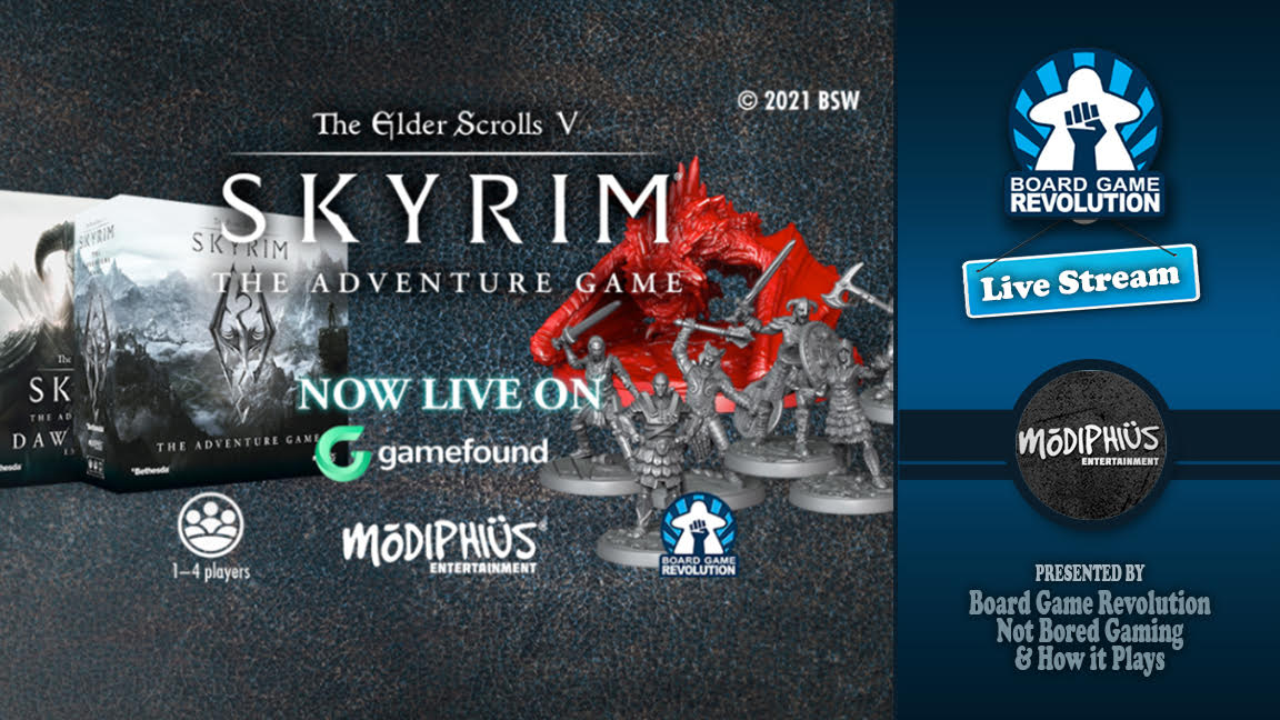 The Elder Scrolls V: Skyrim The Adventure Game by MODIPHIUS ...