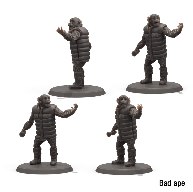 Planet of the Apes - The Miniatures Board Game by Z or Alive - Daily ...