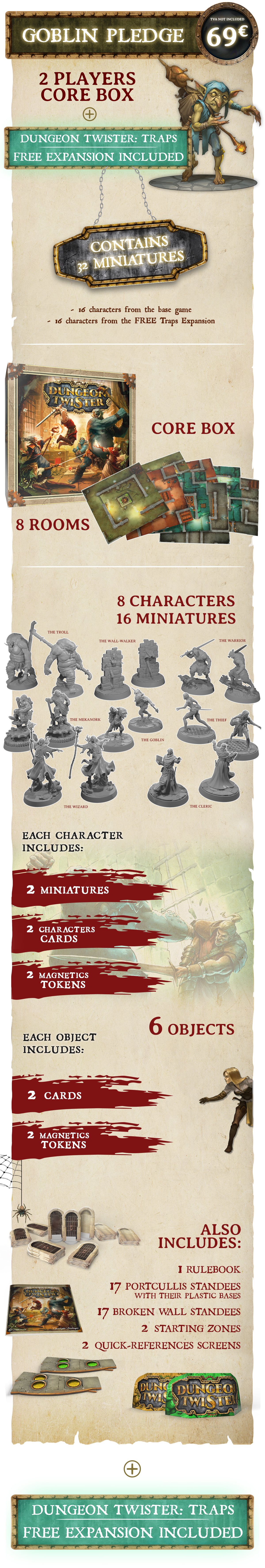 Dungeon Twister 20th Anniversary Edition by ludically