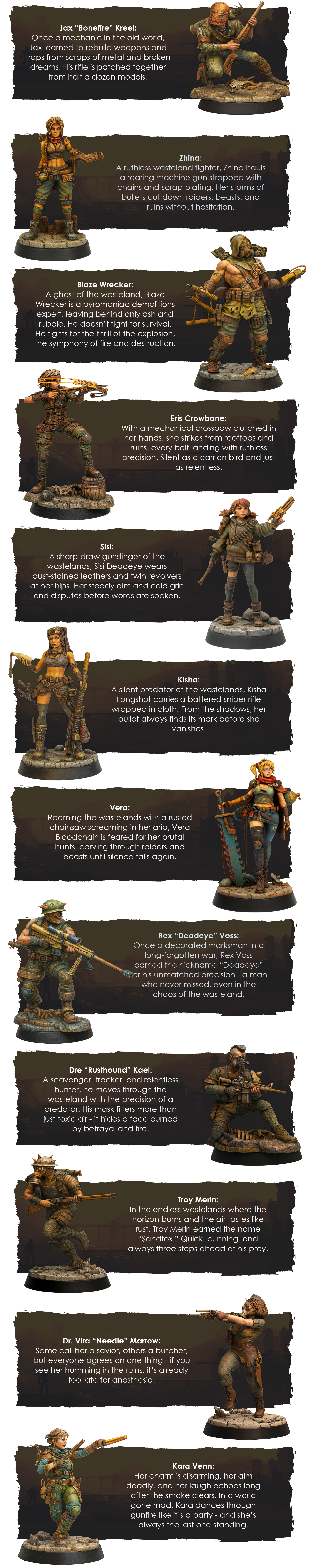 Wasteland Wars 32mm by Haito - Gamefound Wasteland Wars 32mm by Haito - Gamefound