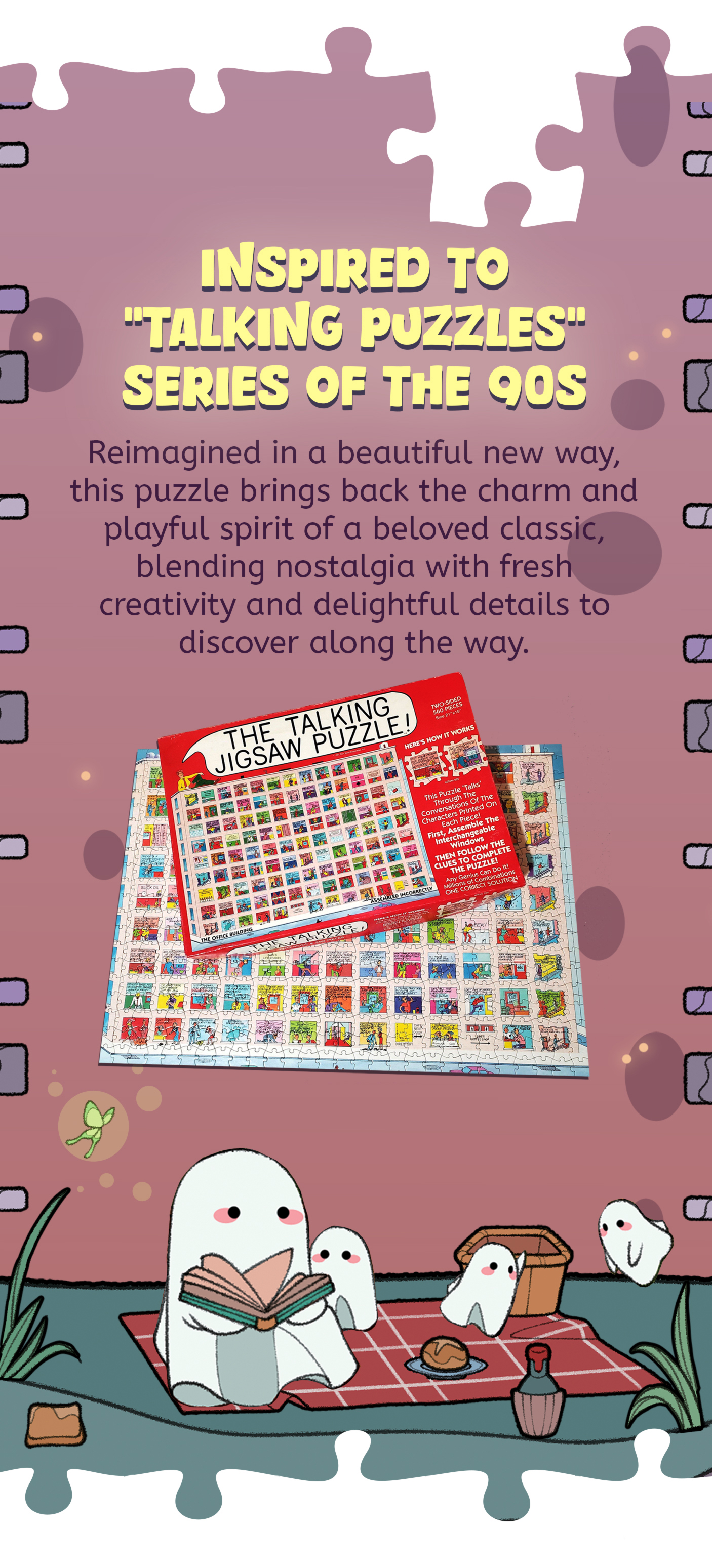 inspired to talking puzzles