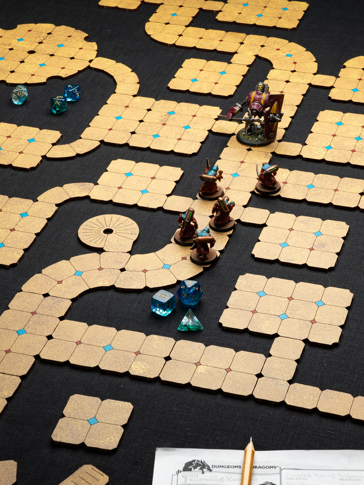 Mad Wizard's Hall: miraculous pre-painted TTRPG dungeon tiles by ...