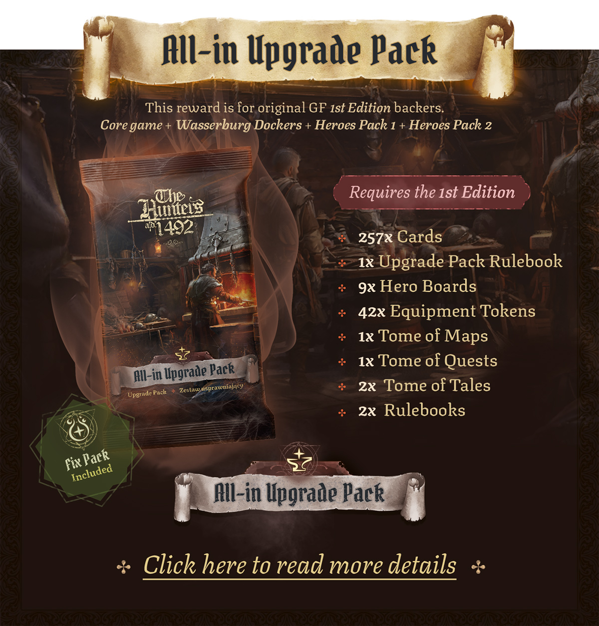 The Hunters A. D. 1492 2nd Edition and Borderlands Expansion by Officina  Monstrorum - Gamefound