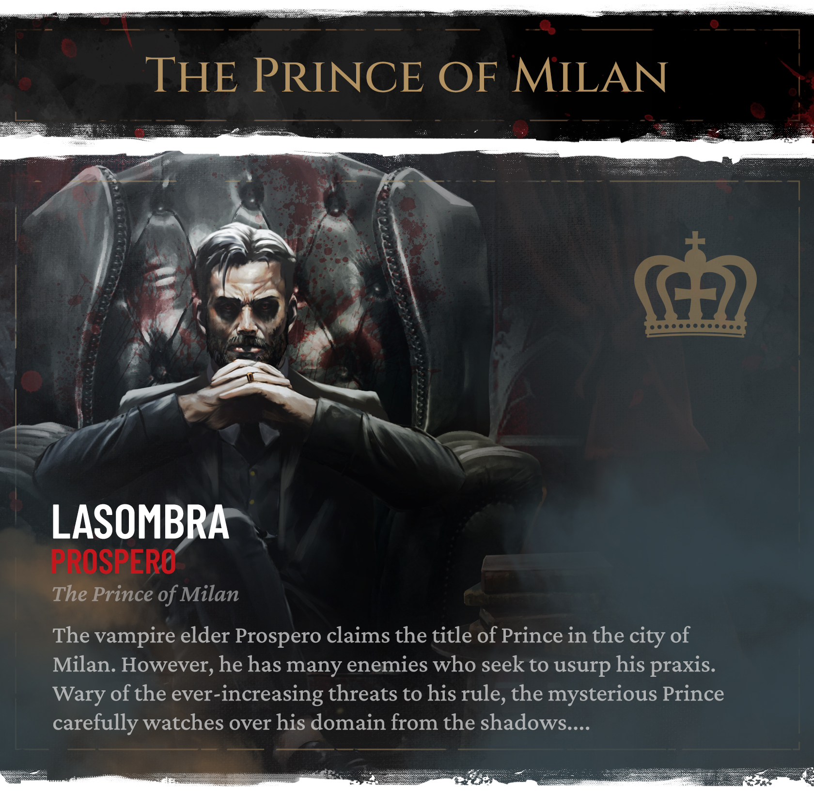Vampire: The Masquerade - Milan Uprising by Teburu - The Chronicle of Milan  Uprising - Gamefound