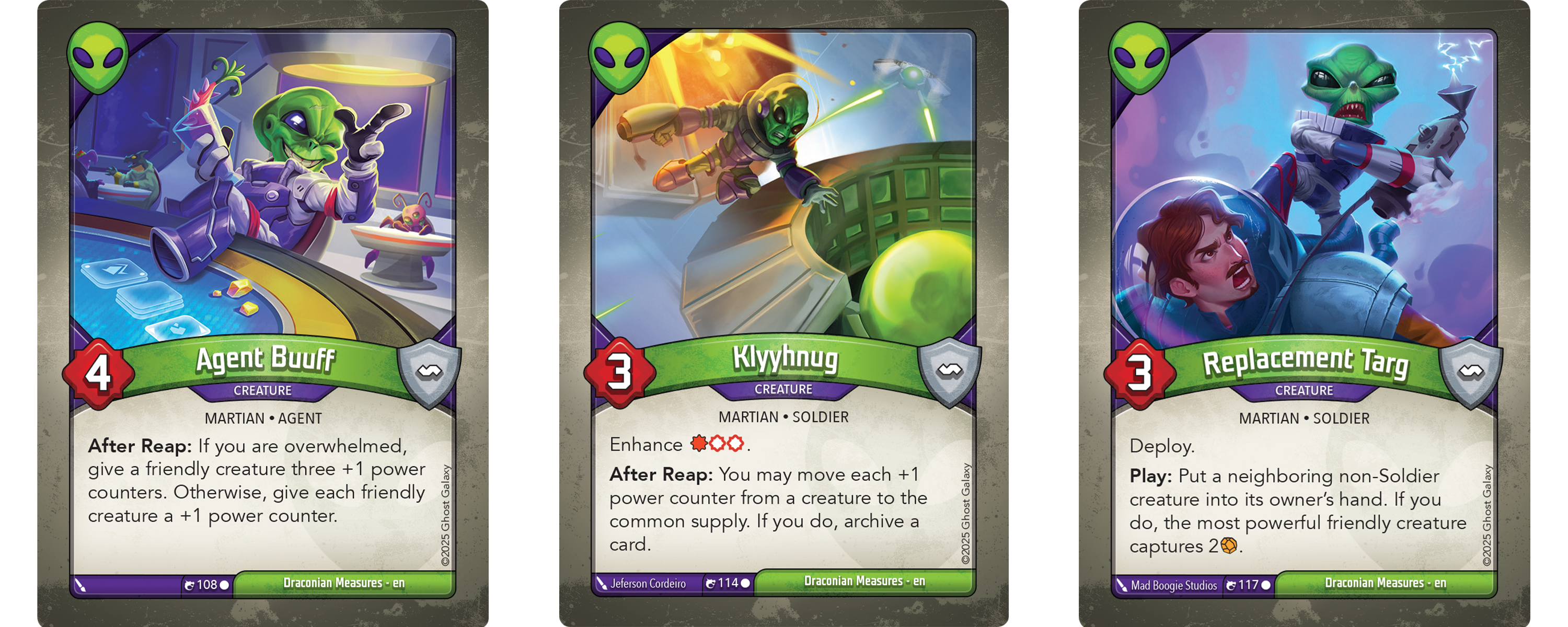 KeyForge: Draconian Measures by Ghost Galaxy - Previewing Mars ...