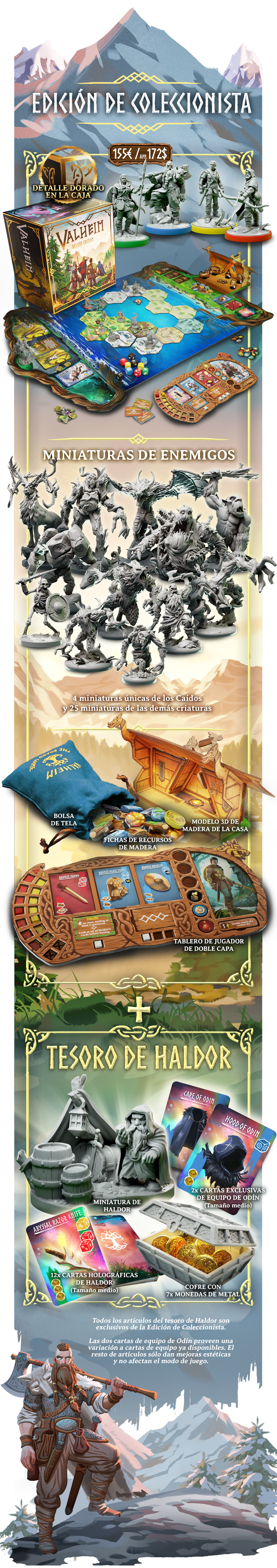 Valheim Text Valheim: The Board Game by MOOD Publishing - Gamefound