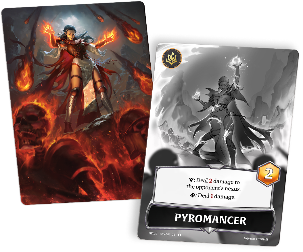 Nexus Card Game by Redzen Games - Day 5 Reveal: The first four cards ...