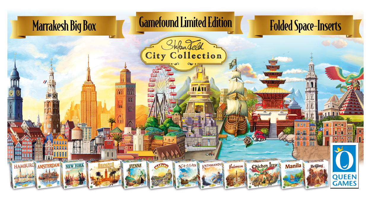 Stefan Feld City Collection by QueenGames - Gamefound