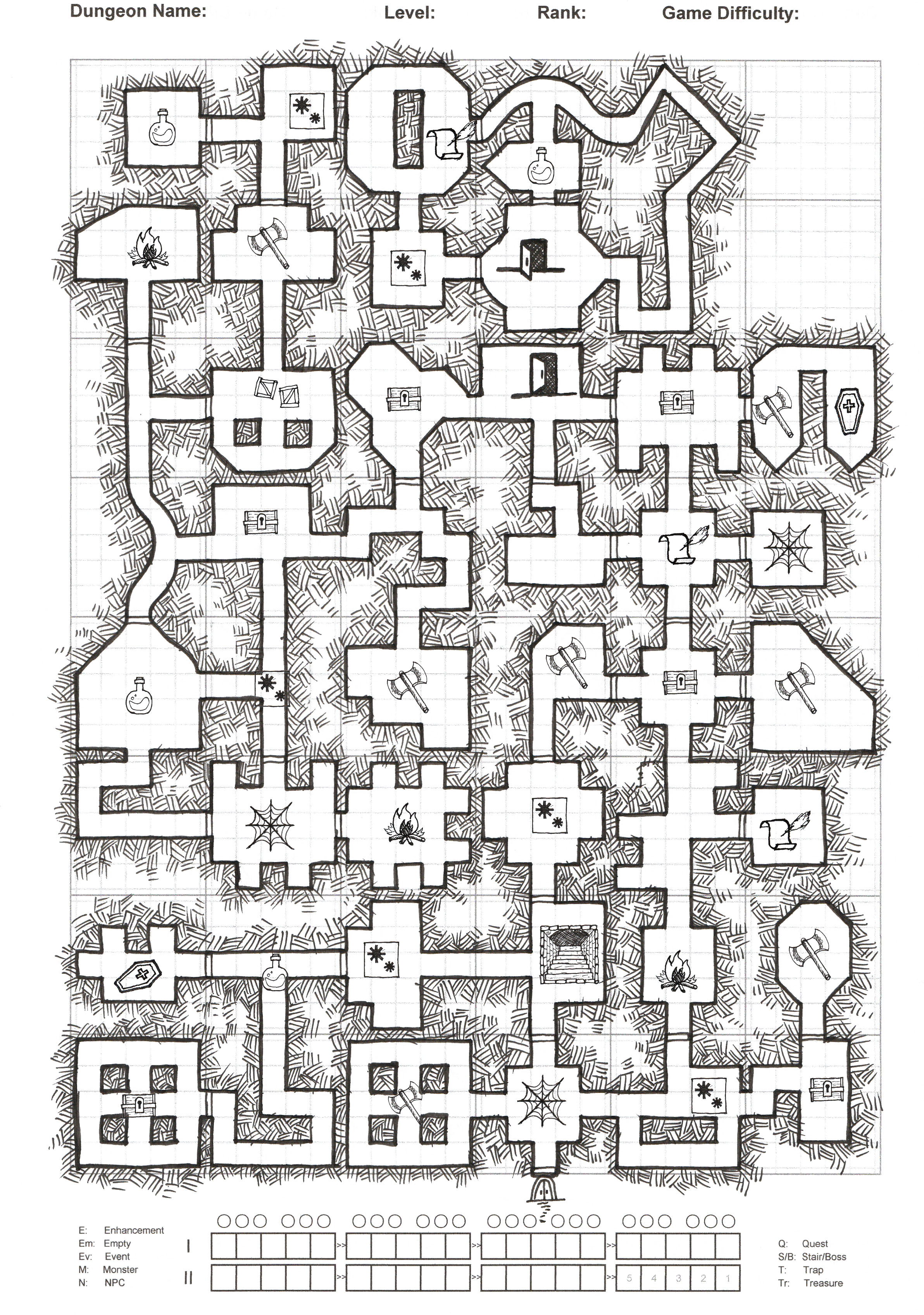 Map Maker Adventures - Dungeon Crawl RPG for 1-6 players by demon9t ...