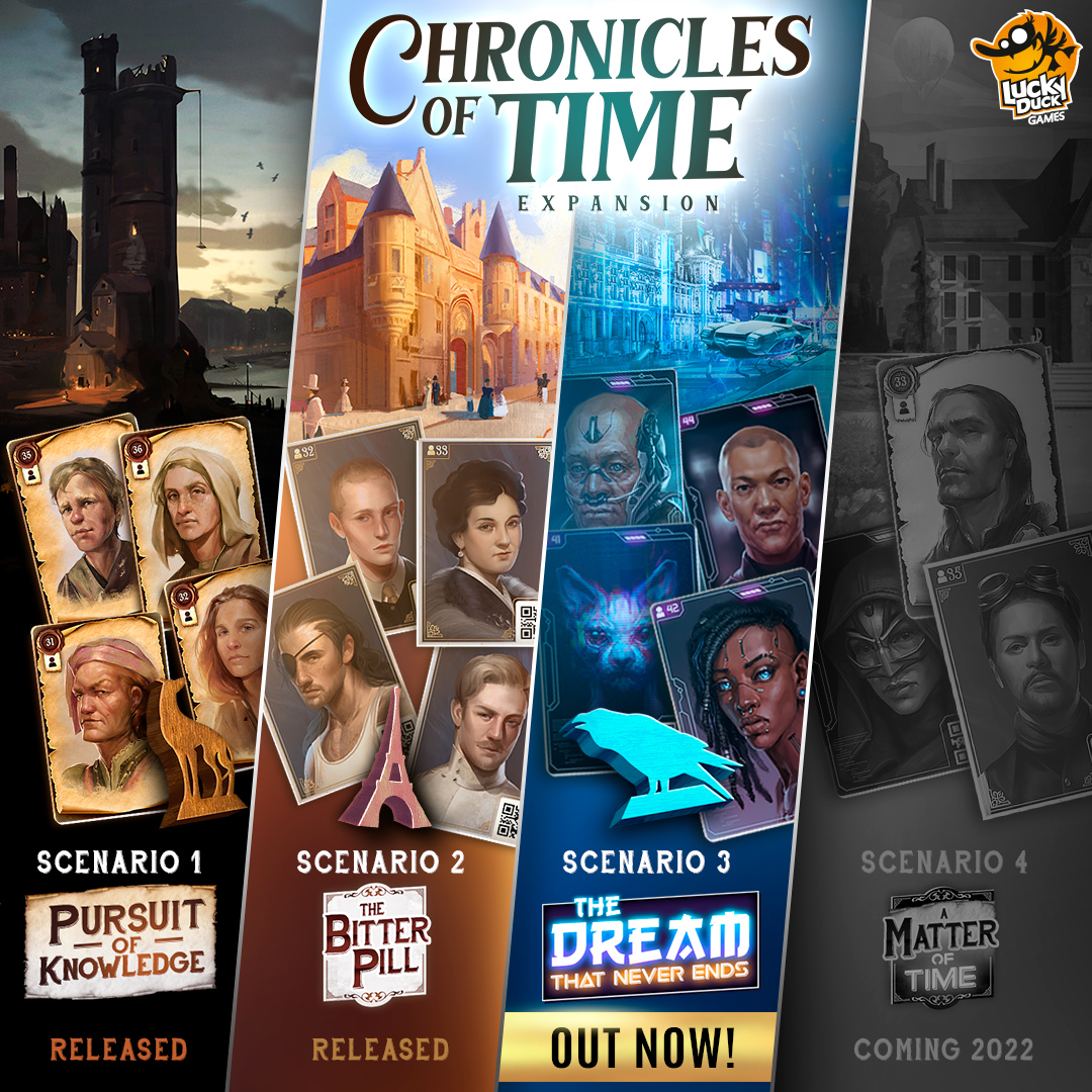 Chronicles of Crime - The Millennium Series by Lucky Duck Games - 2400  Scenario Released and Info on CoT Scenario #4 - Gamefound