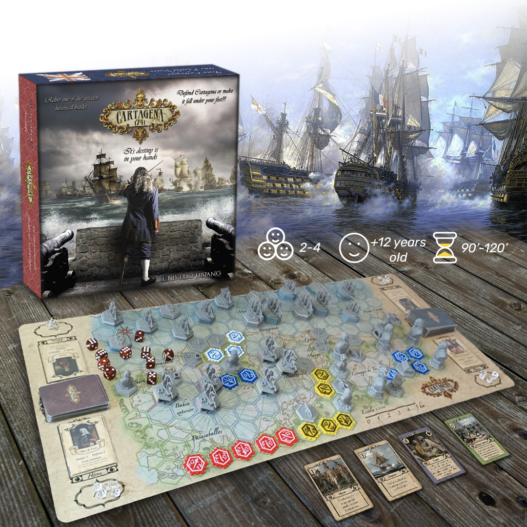 Gioco Da Tavolo Cartagena - Taccuino Per Fughe - Plan B Games - Versione Francese - 2-4 Giocatori