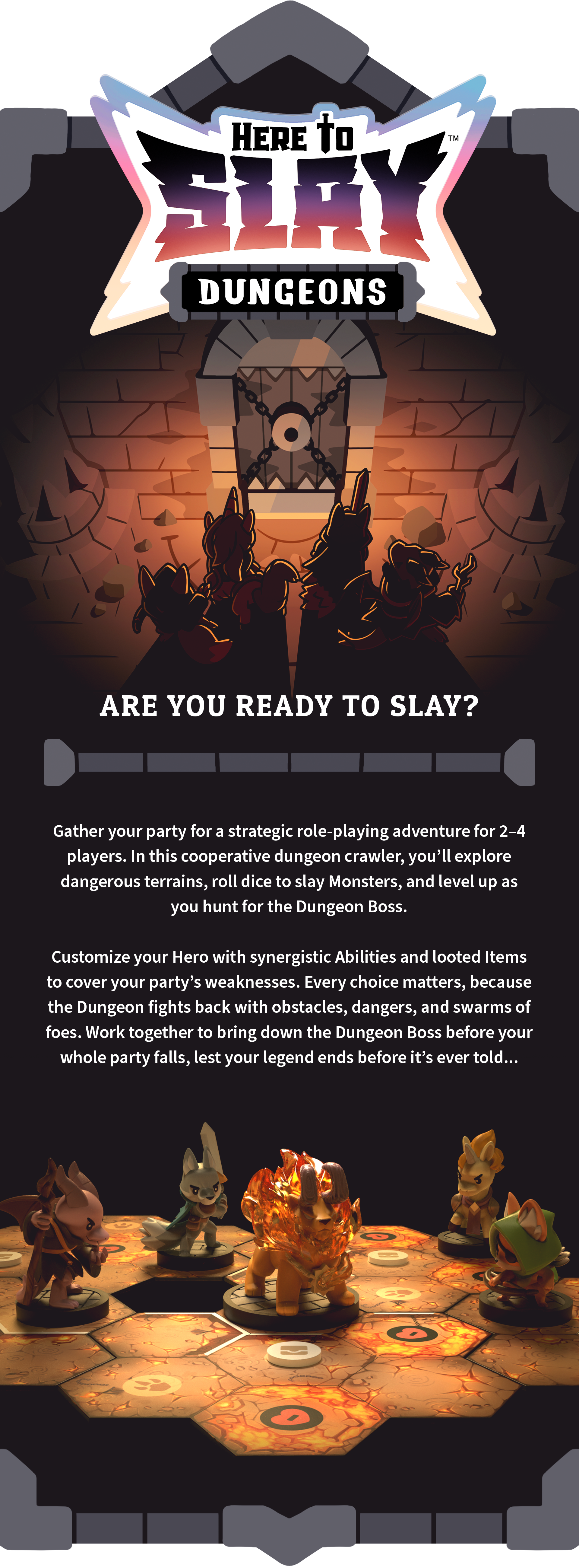 Here to Slay DUNGEONS by Unstable Games - Gamefound Here to Slay DUNGEONS by Unstable Games - Gamefound