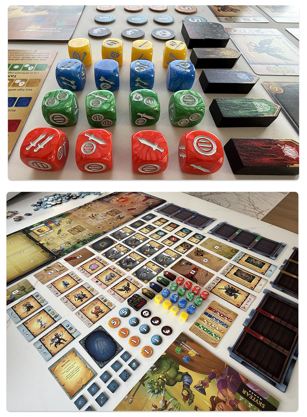 Dicequest by Skytear Games - Thank you! Designer's journal and photos ...
