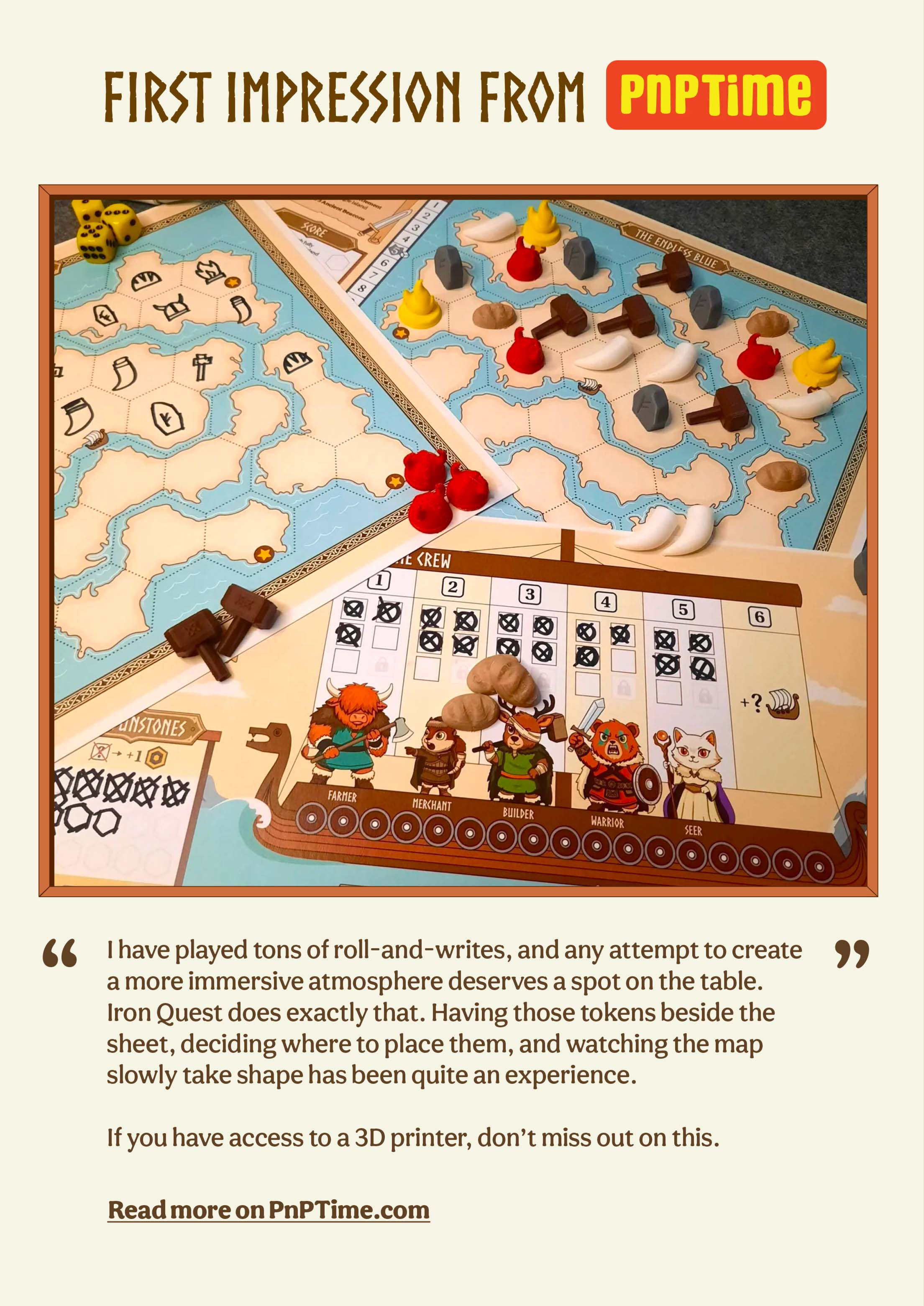 Iron Quest: The First Ember [Print & Play] by Giza Games - Gamefound