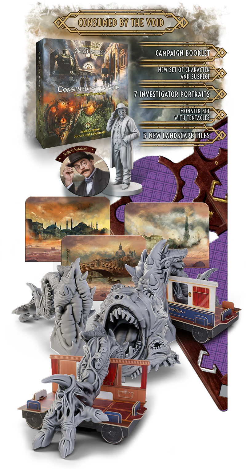 Horror on the Orient Express: The Board Game by Chaosium Inc. - Gamefound