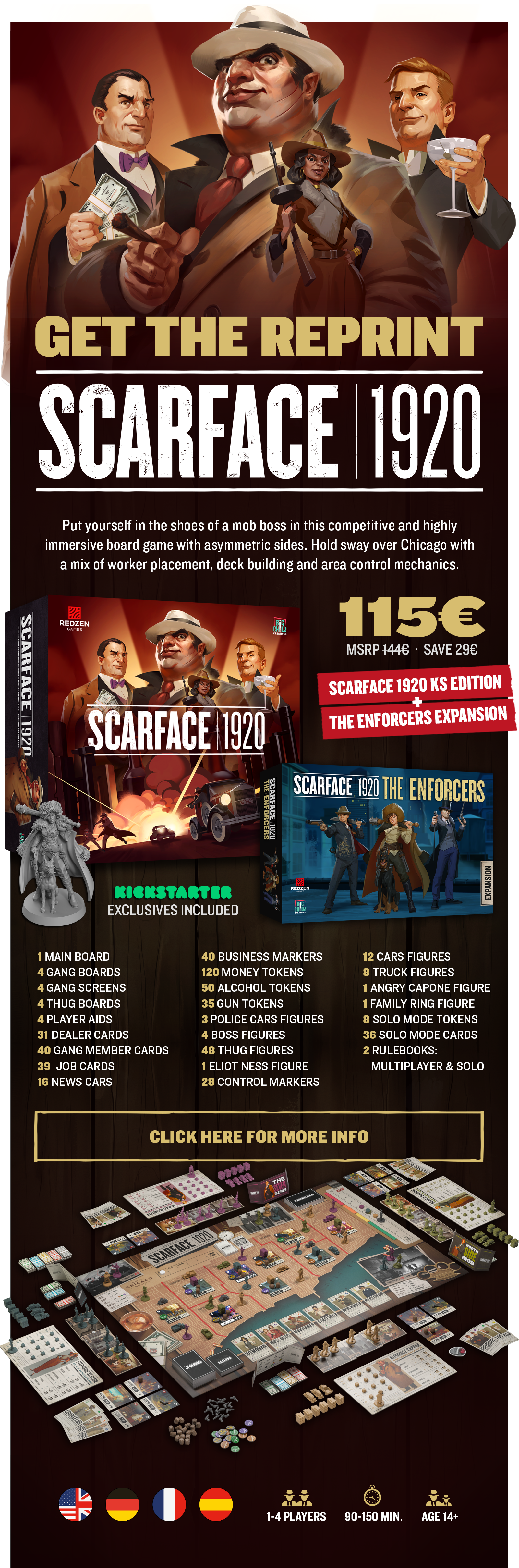 Scarface 1920: Bloody Business by Redzen Games - Gamefound