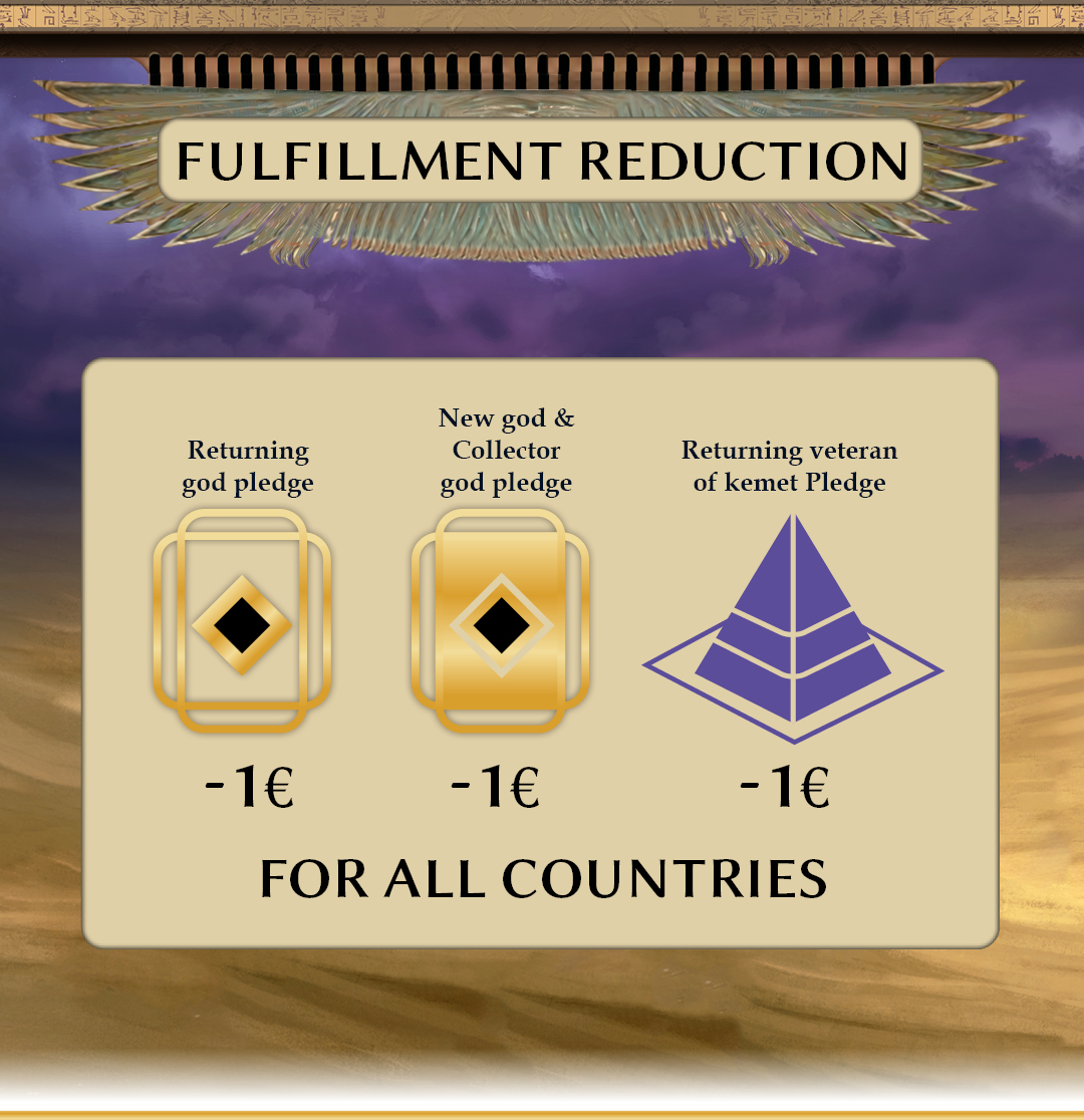 Kemet: Rise of the Gods by Matagot - Campaign update #8: new stretch ...
