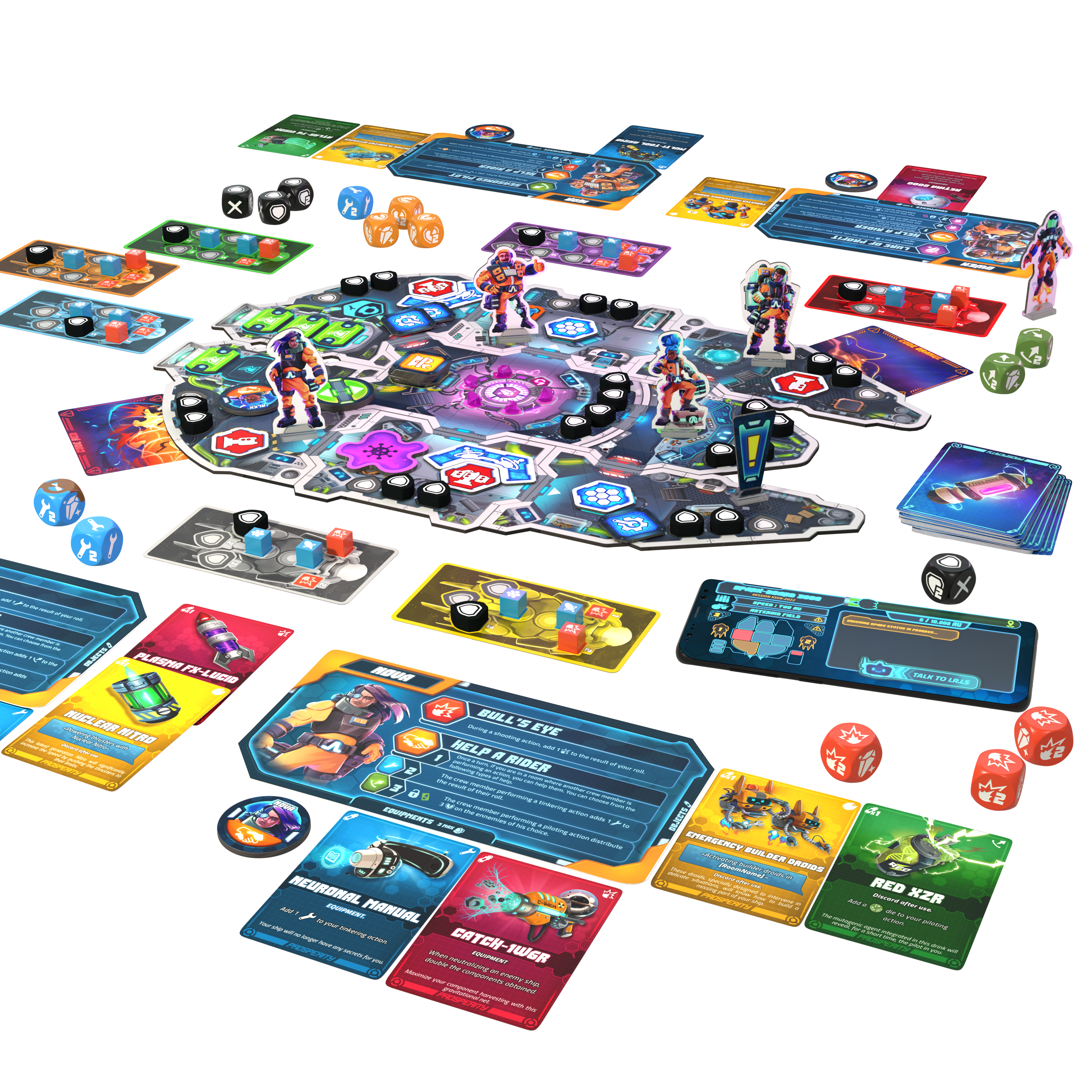 Spark Riders 3000 by Arkada Studio - Rider Box - Gamefound