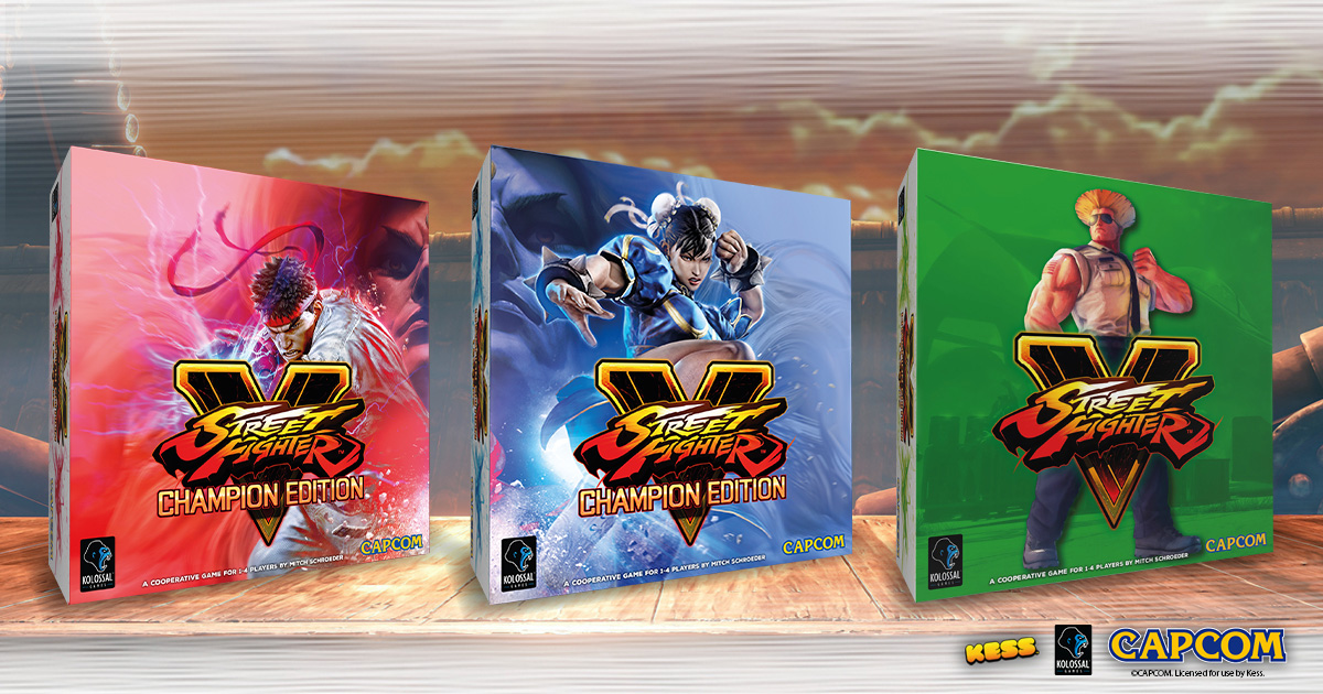 Street Fighter V: Champion Edition Legends by AJ - Kolossal