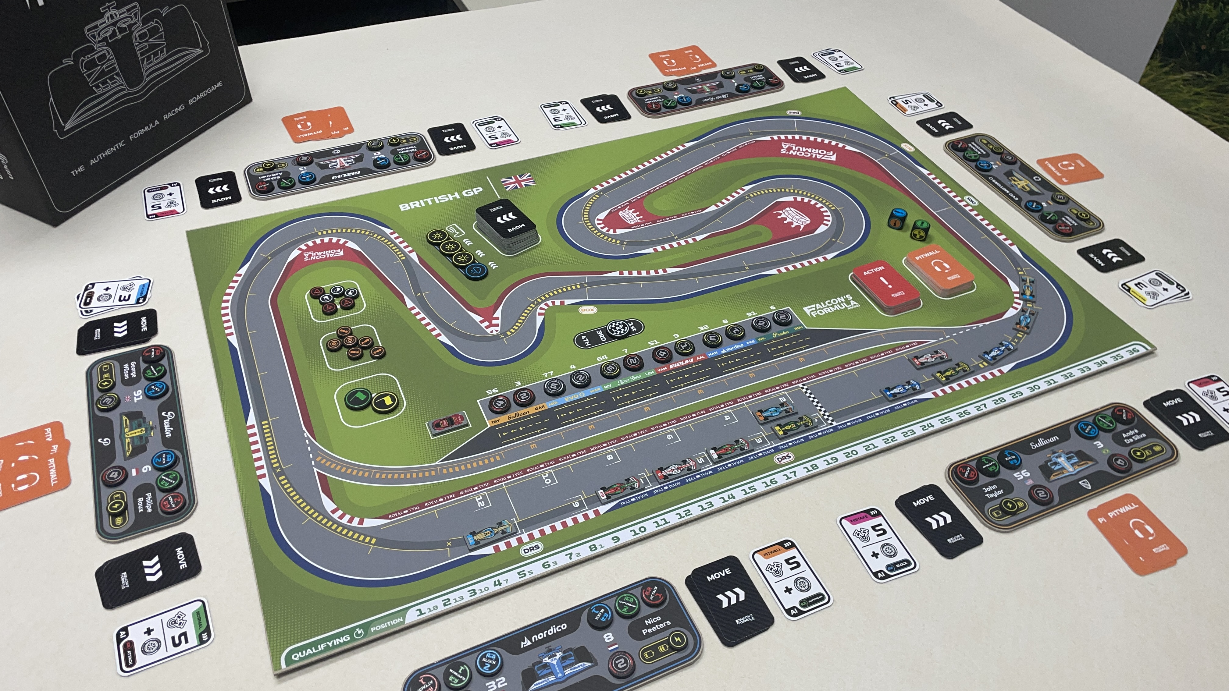 Falcons Formula Racing Falcon's Formula Racing - Relaunch by FALCON GAMES - Gamefound