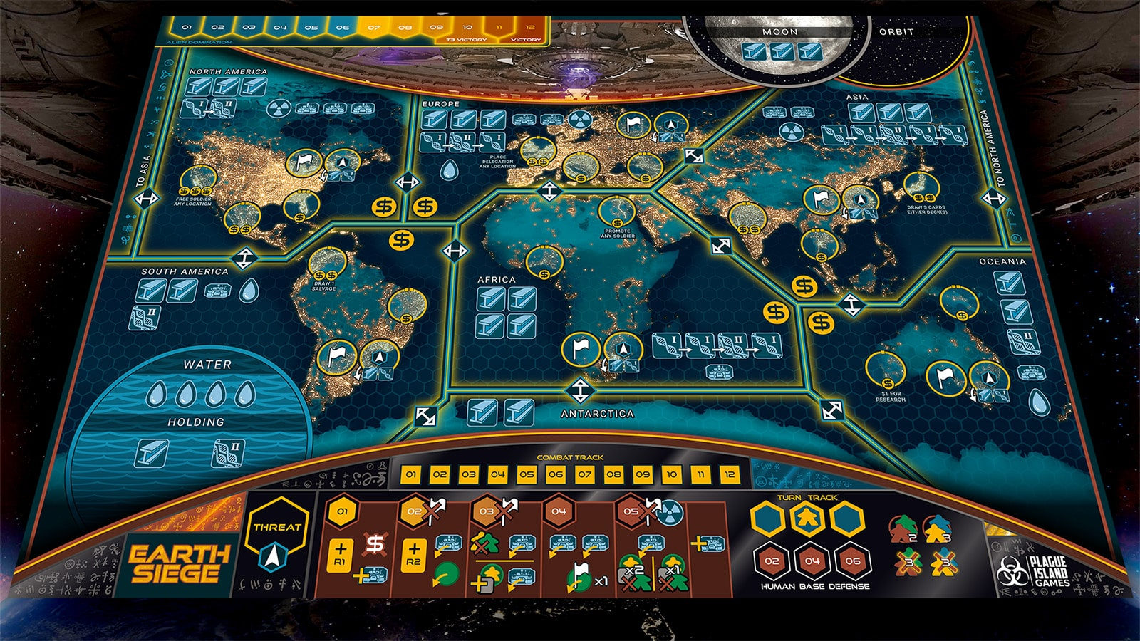 Earth Siege: Arrival by Plague Island Games - Gamefound