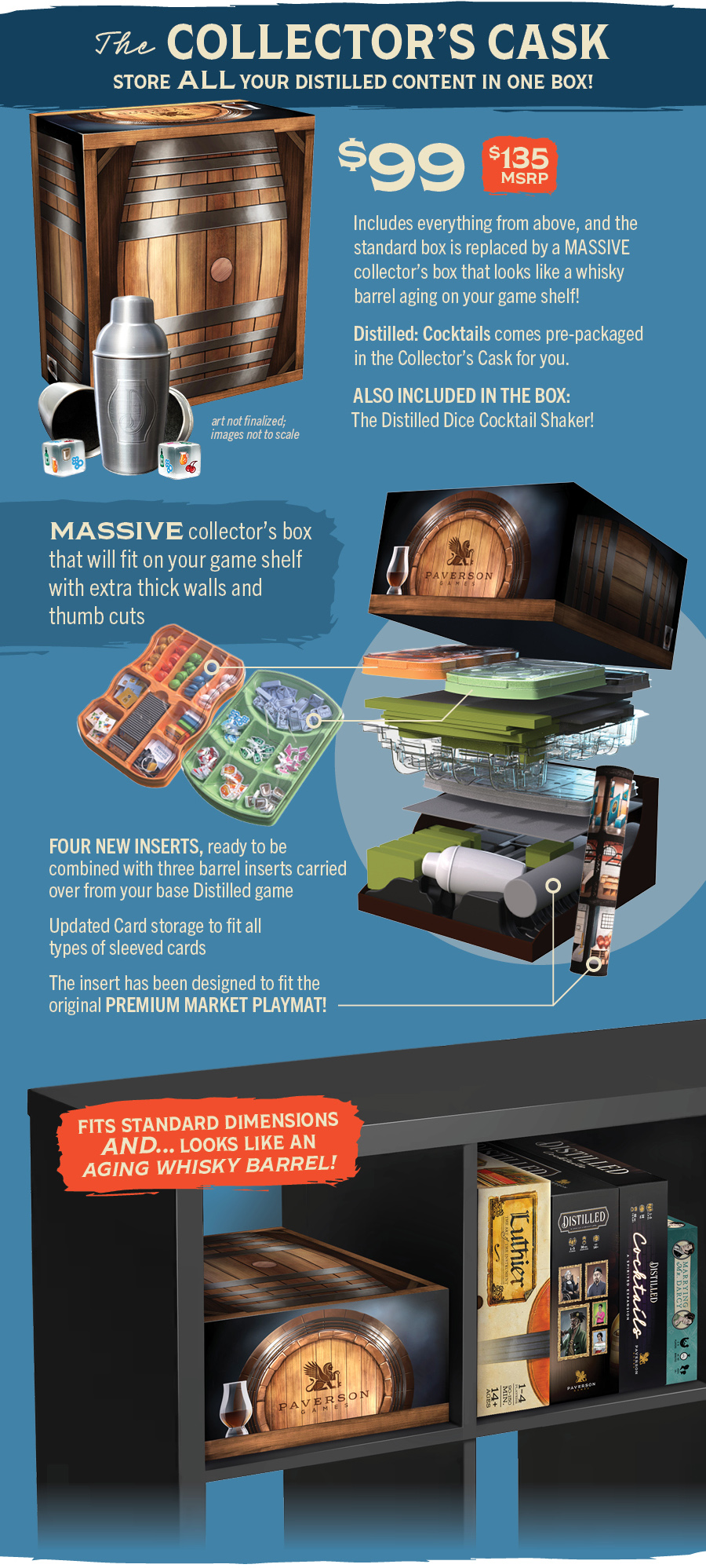 Distilled: Cocktails by Paverson Games - Gamefound