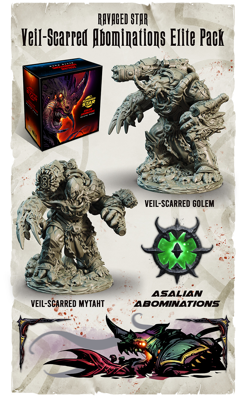 Ravaged Star: Armies of the Veil-Touched by MiniWarGaming