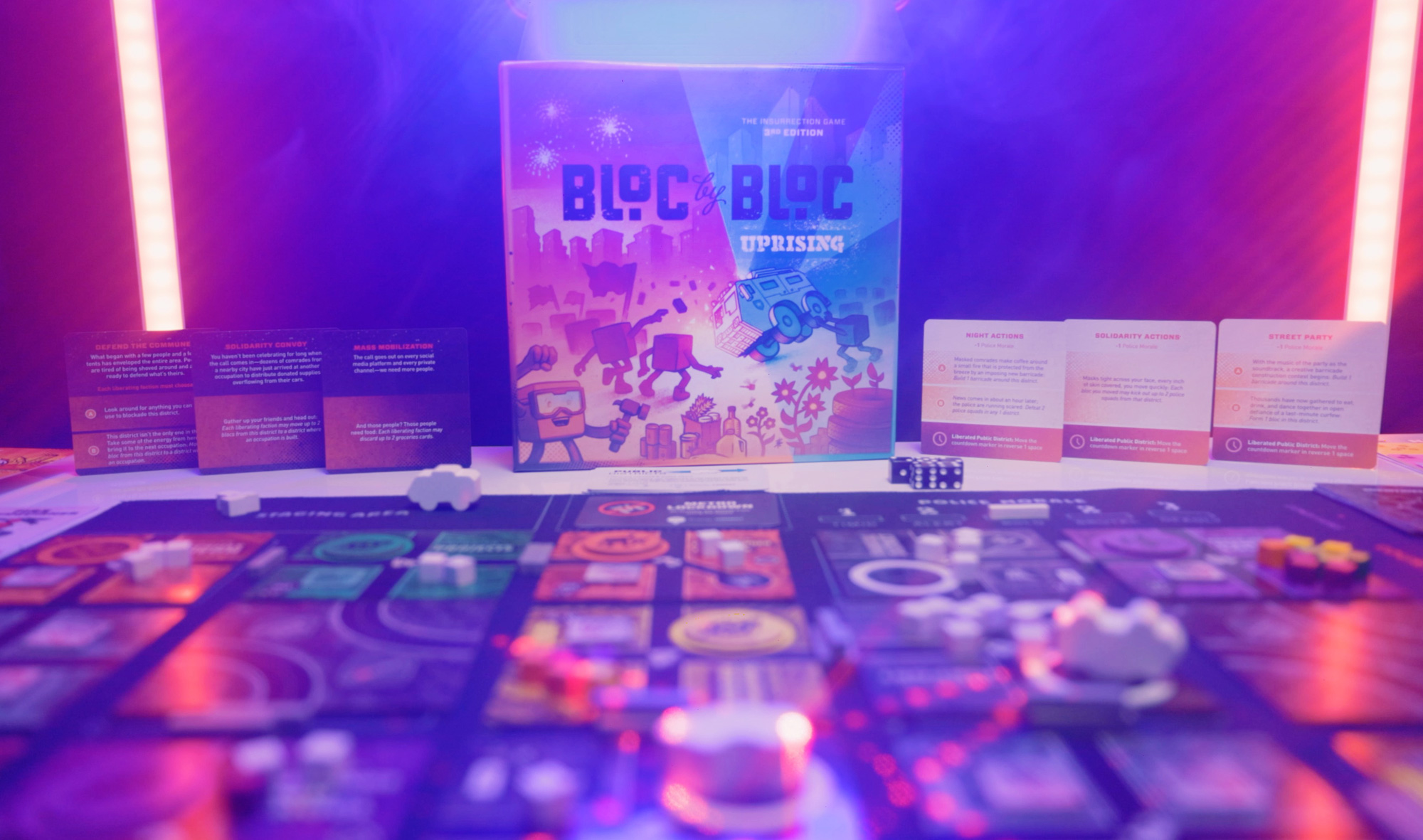 Bloc by Bloc Uprising by Outlandish Games (formerly Out of Order Games) 2500+ Backers ) The