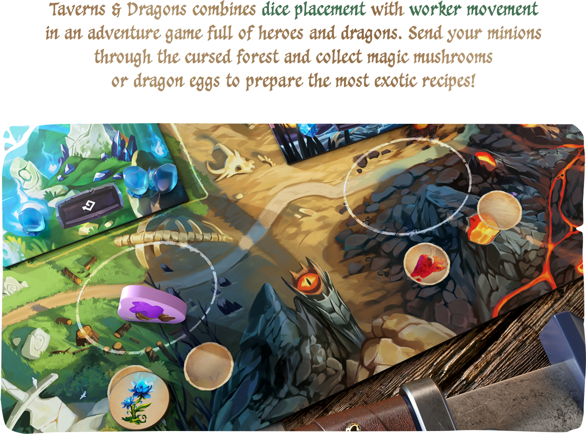 Taverns & Dragons (Canceled) by Lord Raccoon Games - Gamefound