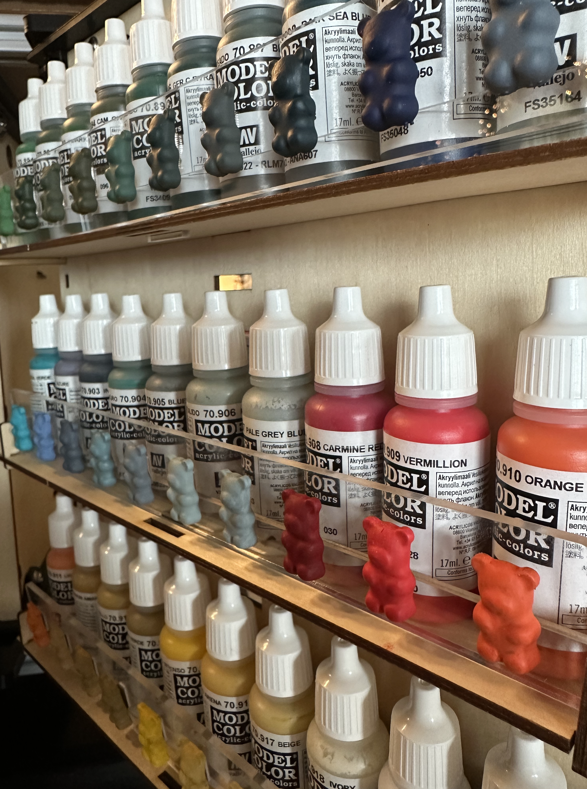 MIXRACK Modular Paint Storage and Hobby Workstation by Grim Rabbit ...
