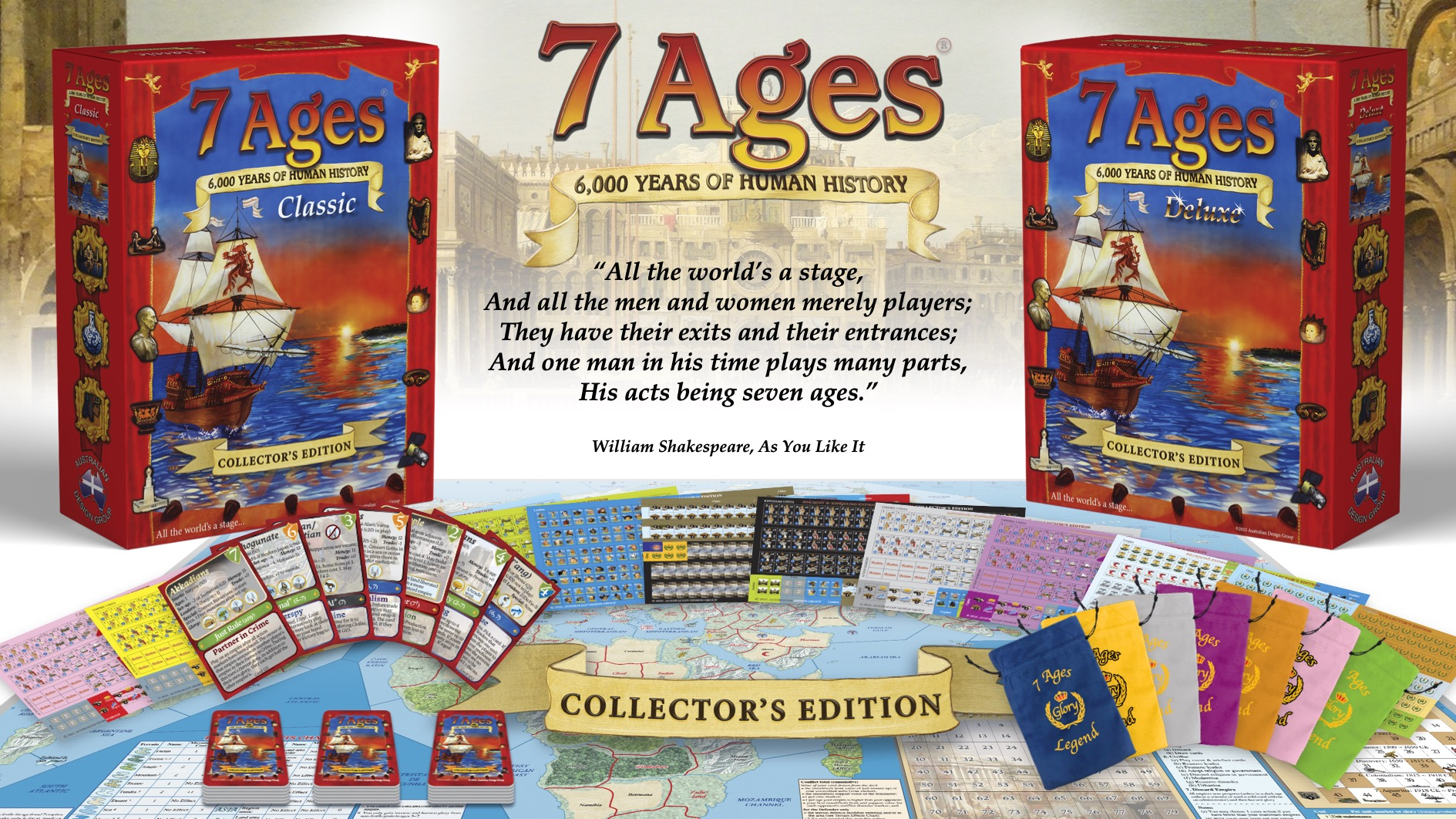7 Ages Collectors Edition by Australian Design Group - Gamefound