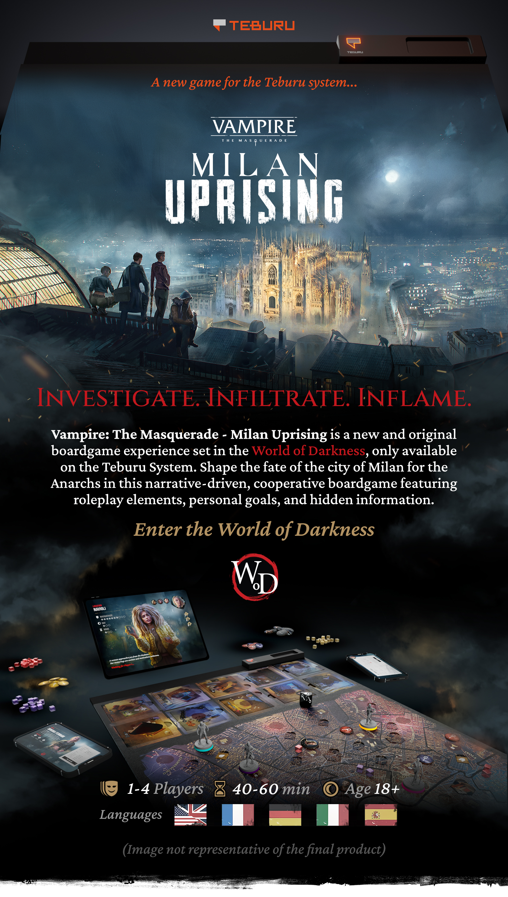 Vampire: The Masquerade - Milan Uprising by Teburu - Playable Character  Expansion Pack - Gamefound