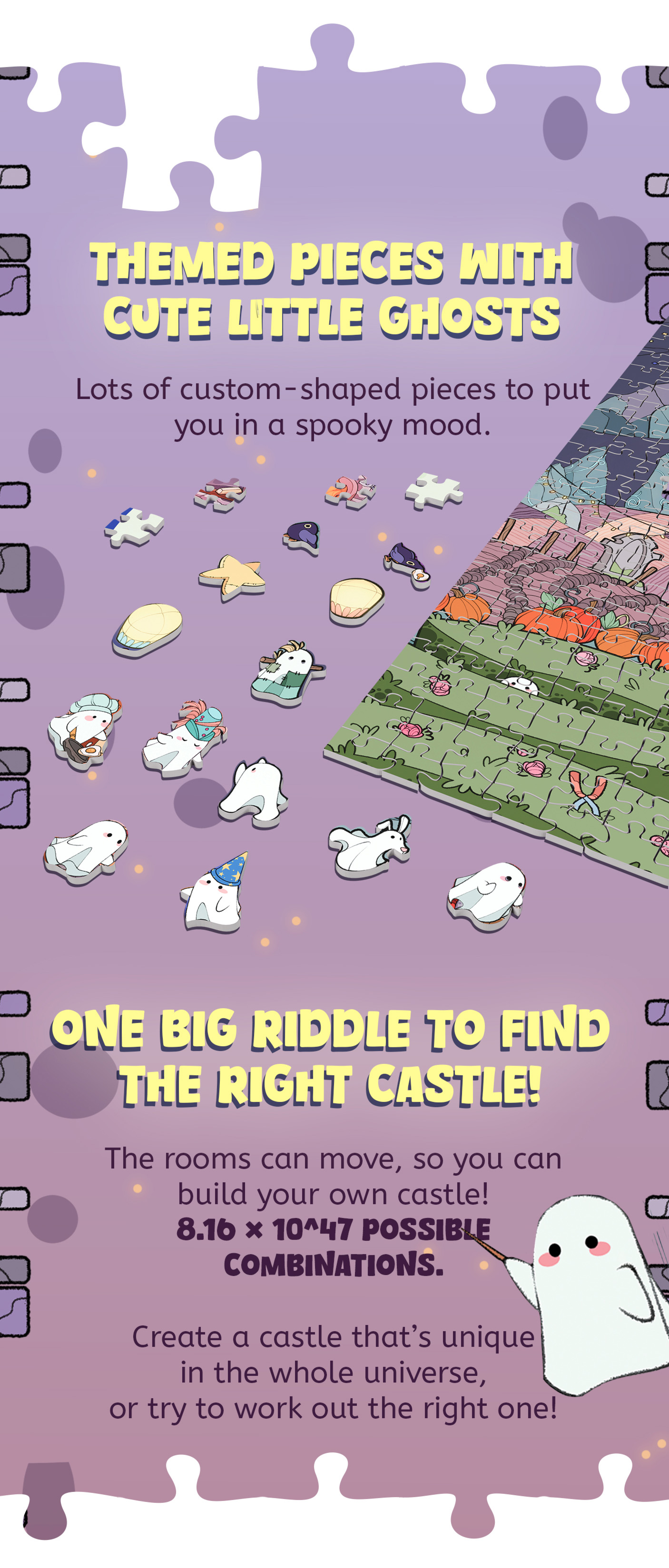 themed jigsaw pieces