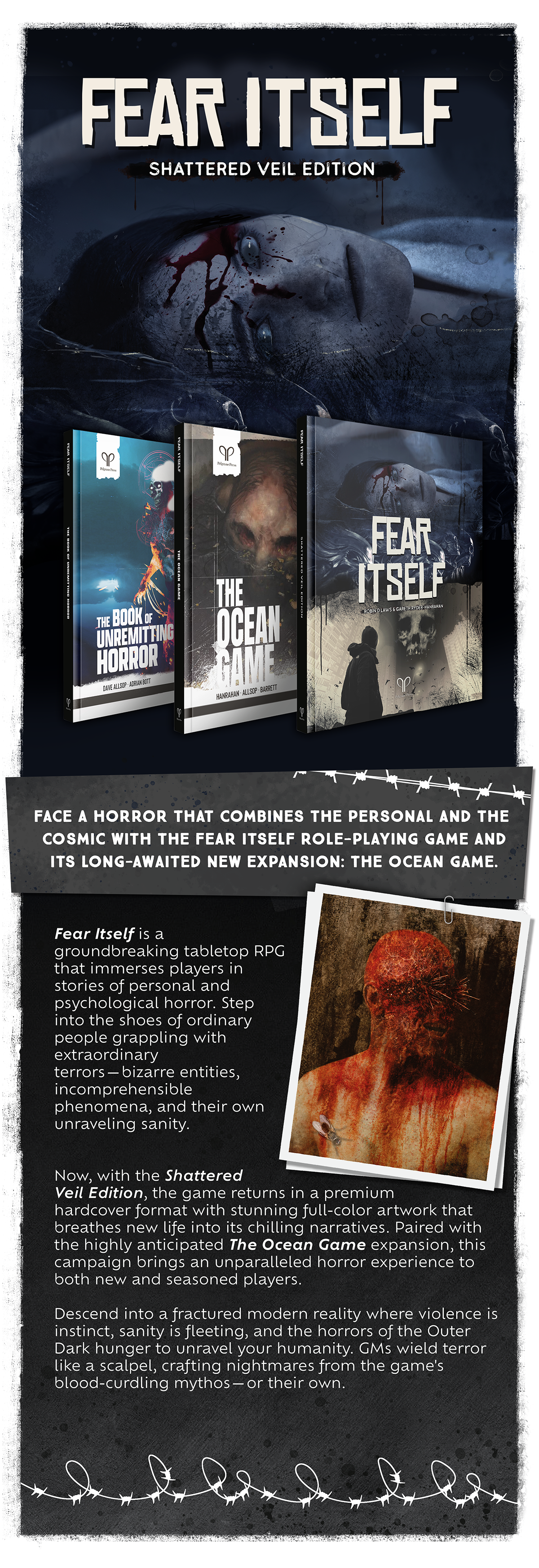 FEAR ITSELF関連 10冊セット 英語版 Fear Itself - Shattered Veil Edition by Pelgrane Press - Gamefound