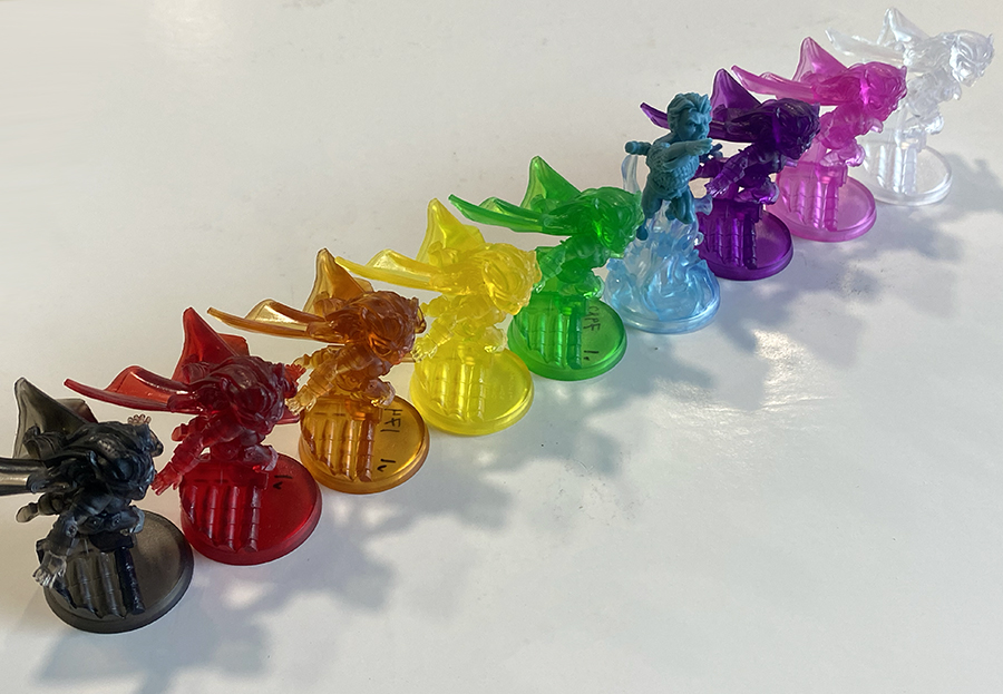 DC Super Heroes United by CMON - Color Hunting - Gamefound