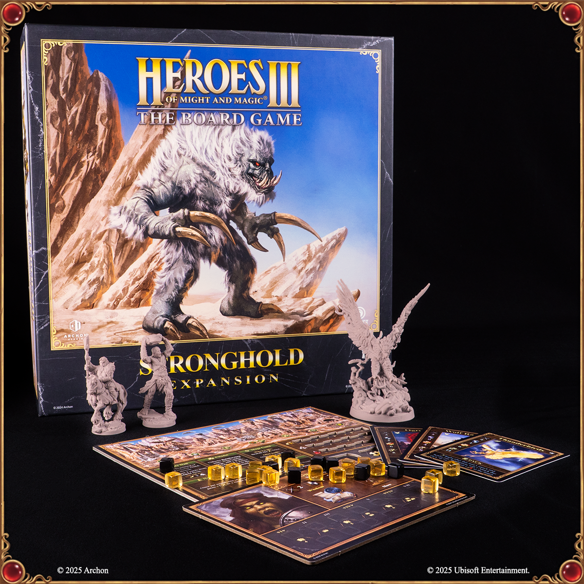Heroes of Might & Magic III: The Board Game - Stronghold, Conflux & Cove  Expansions by Archon Studio - Production Update - It Begins - Gamefound