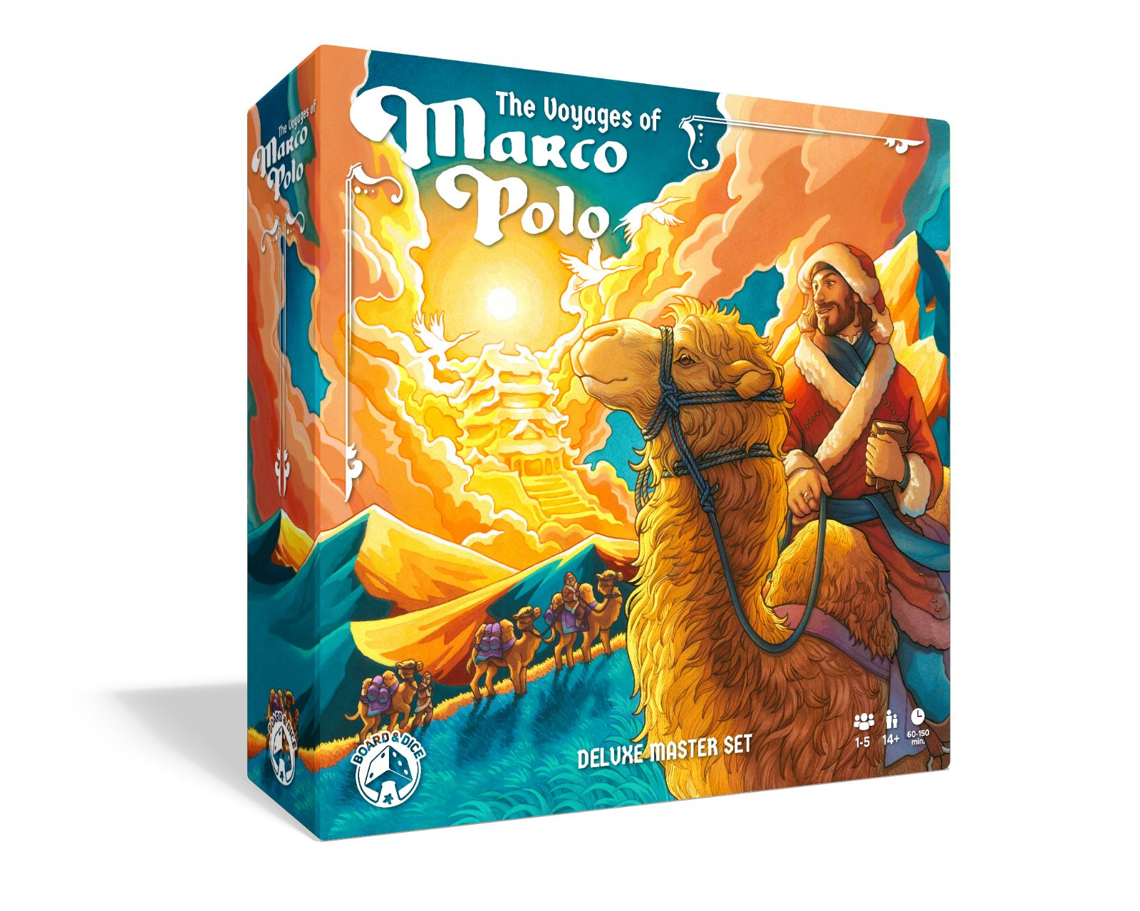 Marco Polo Deluxe Master Set by Board&Dice - New Cover Art - Gamefound