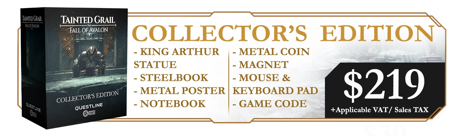 Tainted Grail: The Fall of Avalon - Digital Game Collector's