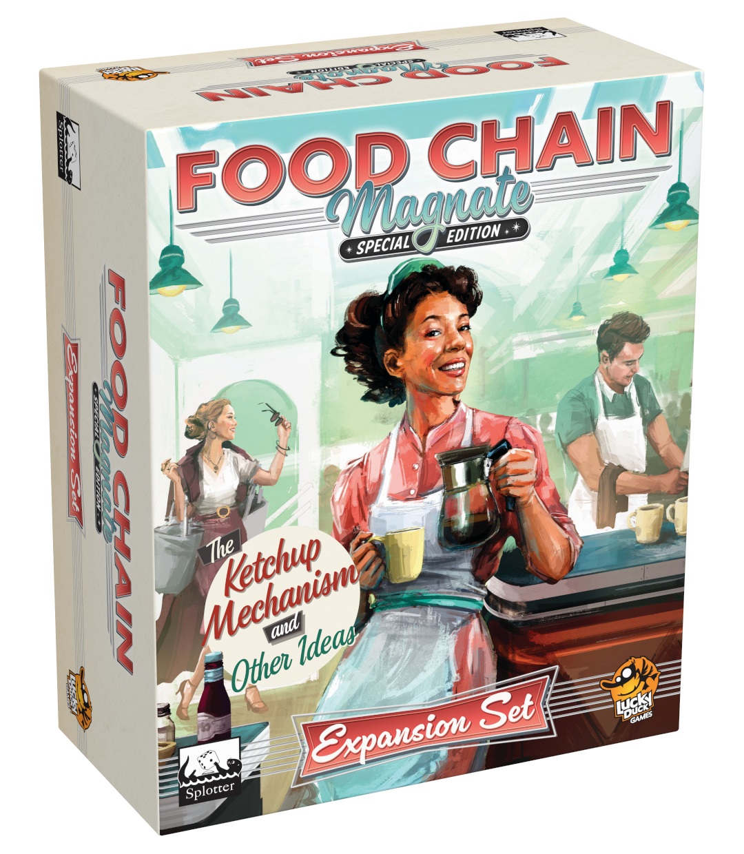 Food Chain Magnate Special Edition by Lucky Duck Games Revealed