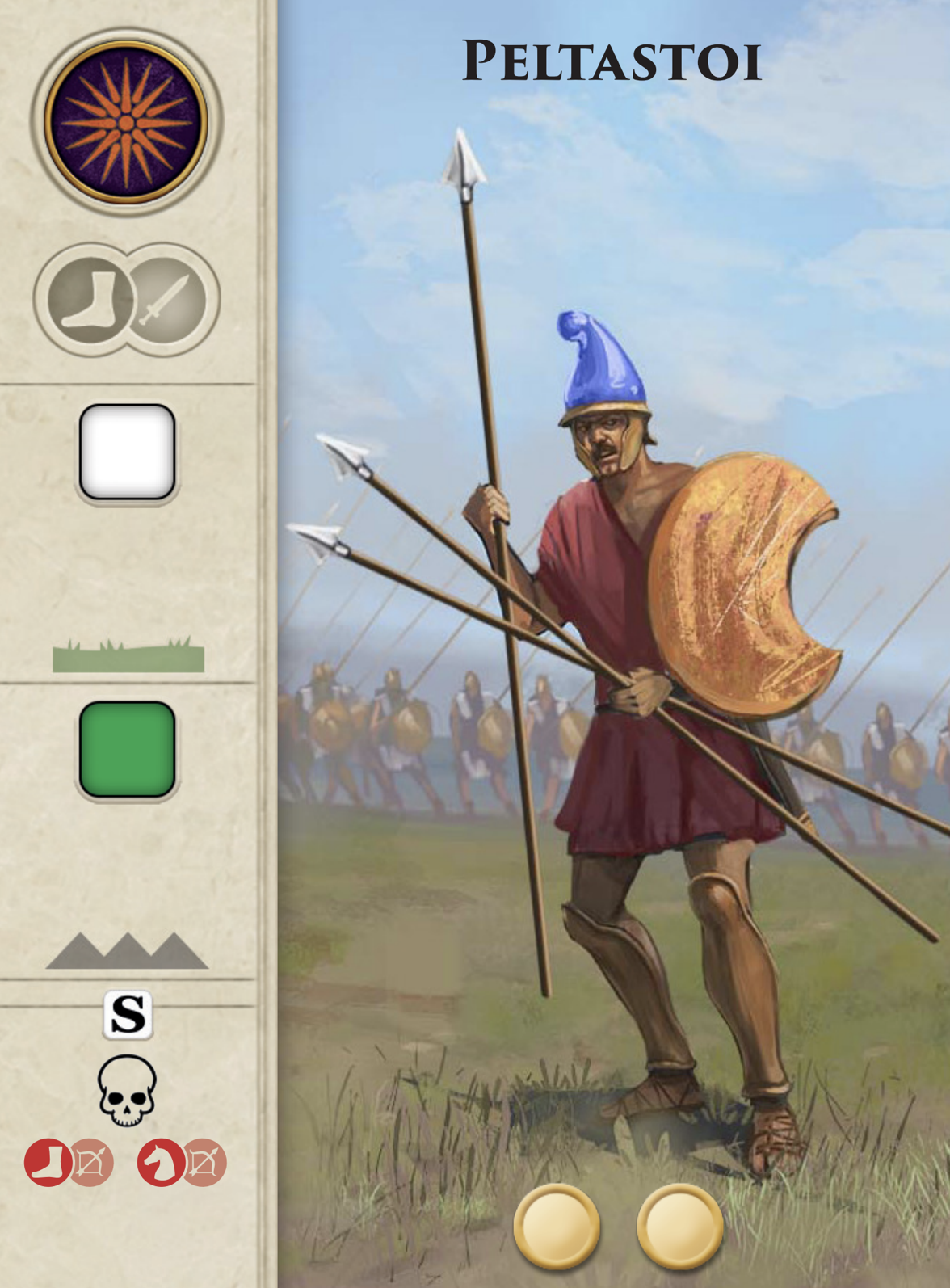 Total War: ROME: The Board Game by Colour Command \u0026 Combat Ltd - Greek City  States - Gamefound, image size:1176x1594