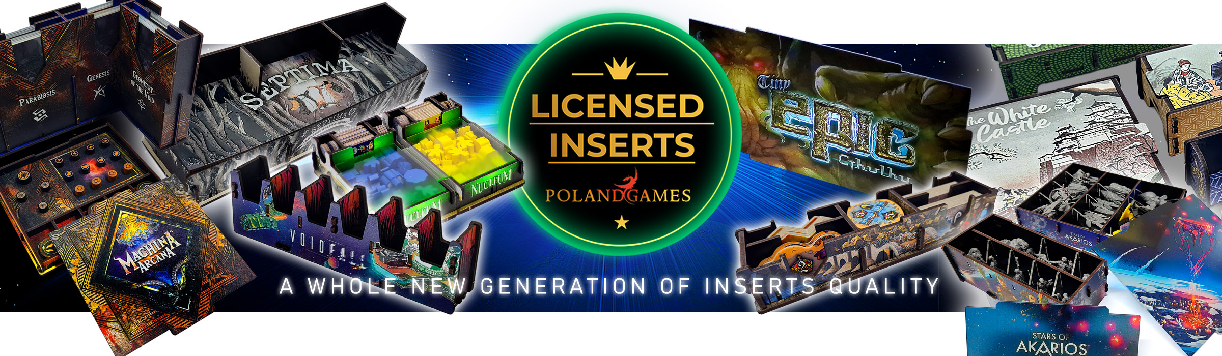 Game Inserts Colorful inserts with original artworks for popular games 3 by ...